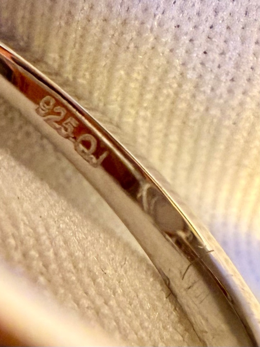 ✨ Opal & White Topaz Ring | 14K White Gold Plated 925 Sterling Silver | Size 7 - Picture 6 of 9